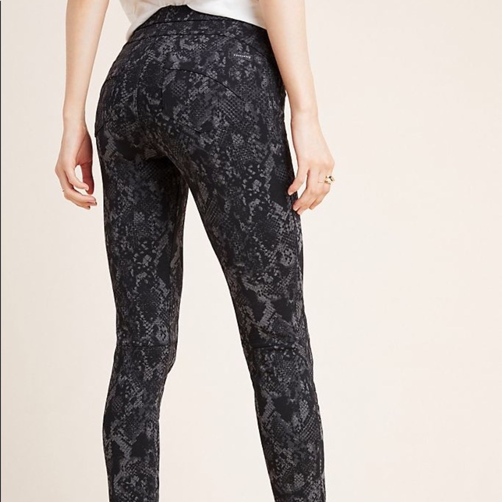 Sanctuary Snake-Printed Leggings Anthropologie
